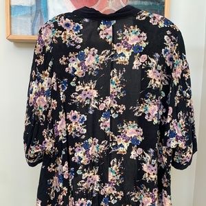 Kimono Style Floral Camisole